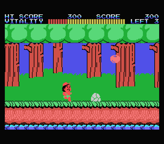 Takahashi Meijin no Boukenjima screenshot 1 for MSX